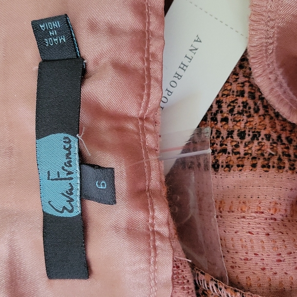 NEW Eva Franco Mila Textured High Waisted Shorts Macedonia 6 - Picture 12 of 16